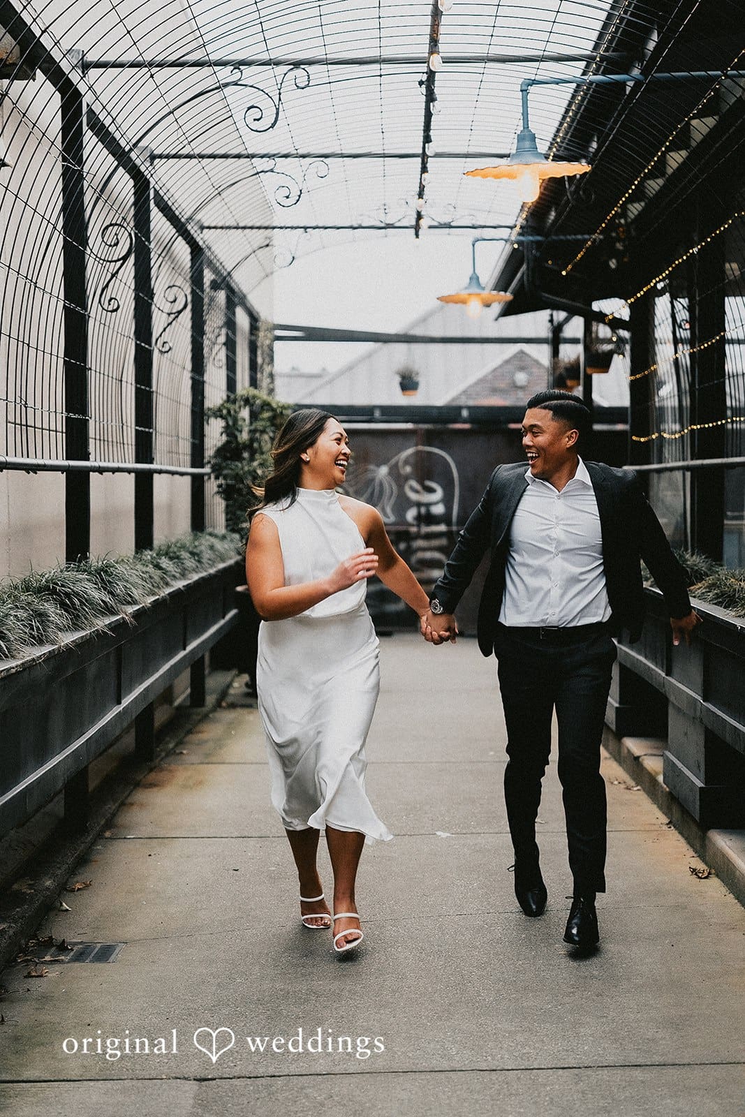 Ballard Downtown Engagement // Rowena & John -