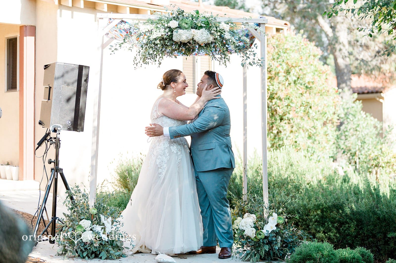 California Backyard Wedding // Danielle & Adrian -