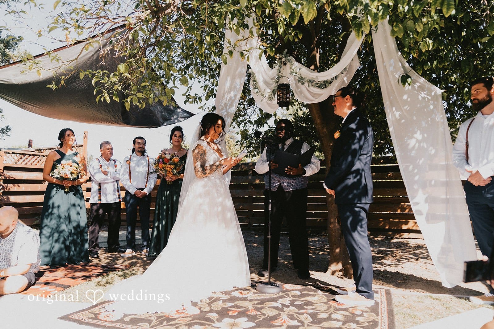 California Backyard Wedding // Lulie & Matt -