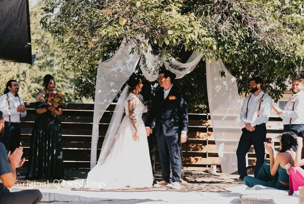 Lulie + Matt California Backyard Wedding // Lulie & Matt -