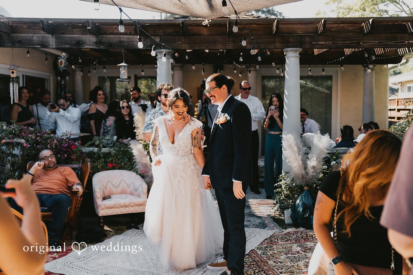 California Backyard Wedding // Lulie & Matt -