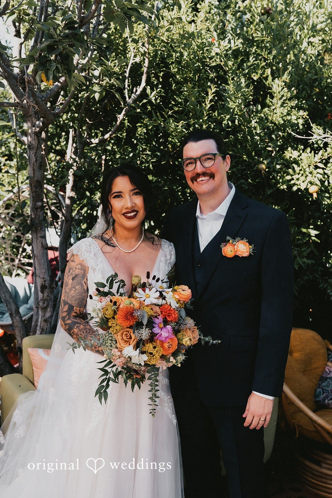 California Backyard Wedding // Lulie & Matt -