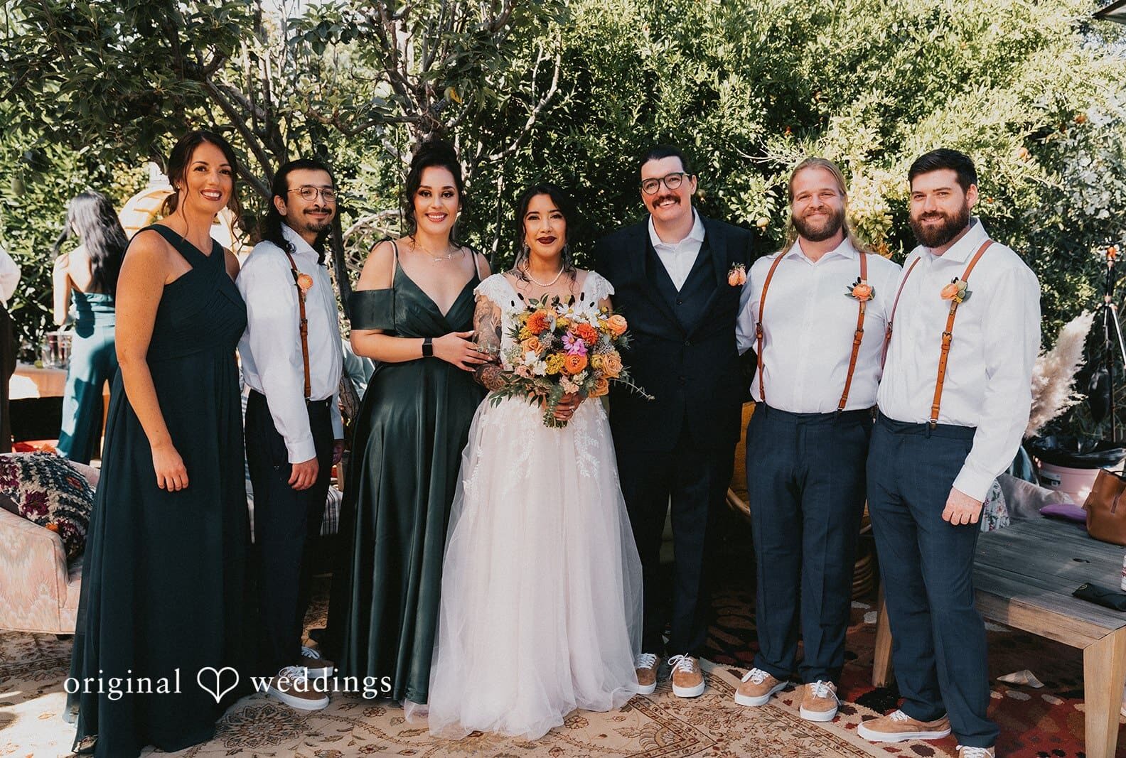 California Backyard Wedding // Lulie & Matt -