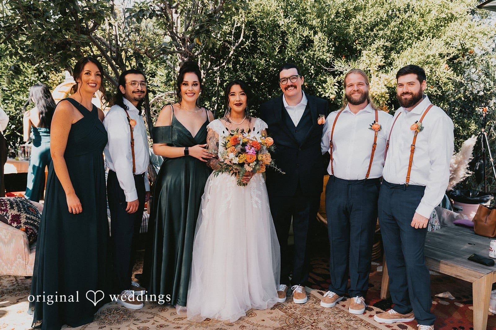 California Backyard Wedding // Lulie & Matt -