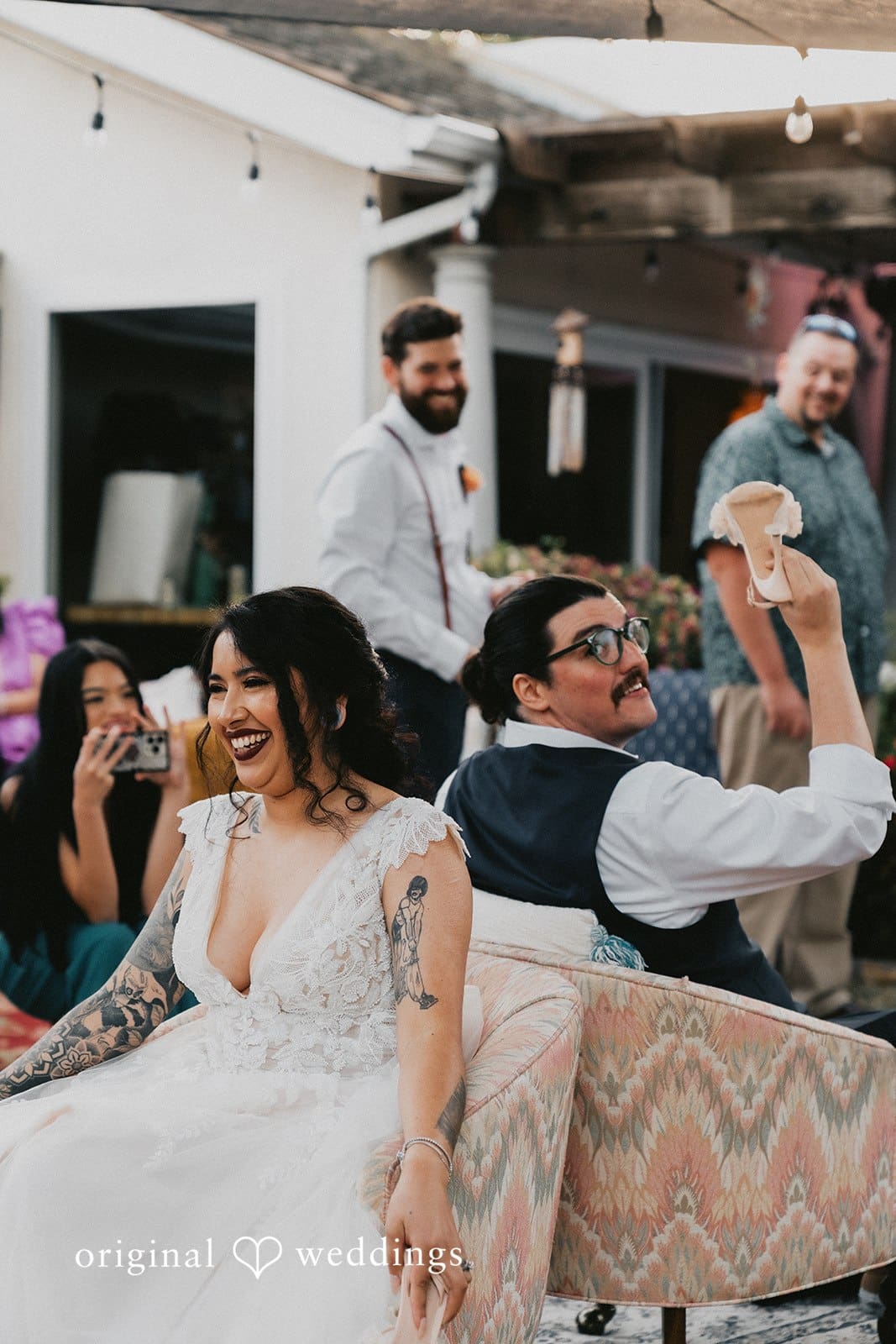 California Backyard Wedding // Lulie & Matt -