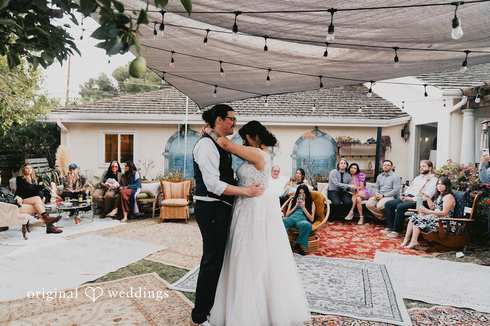 California Backyard Wedding // Lulie & Matt -