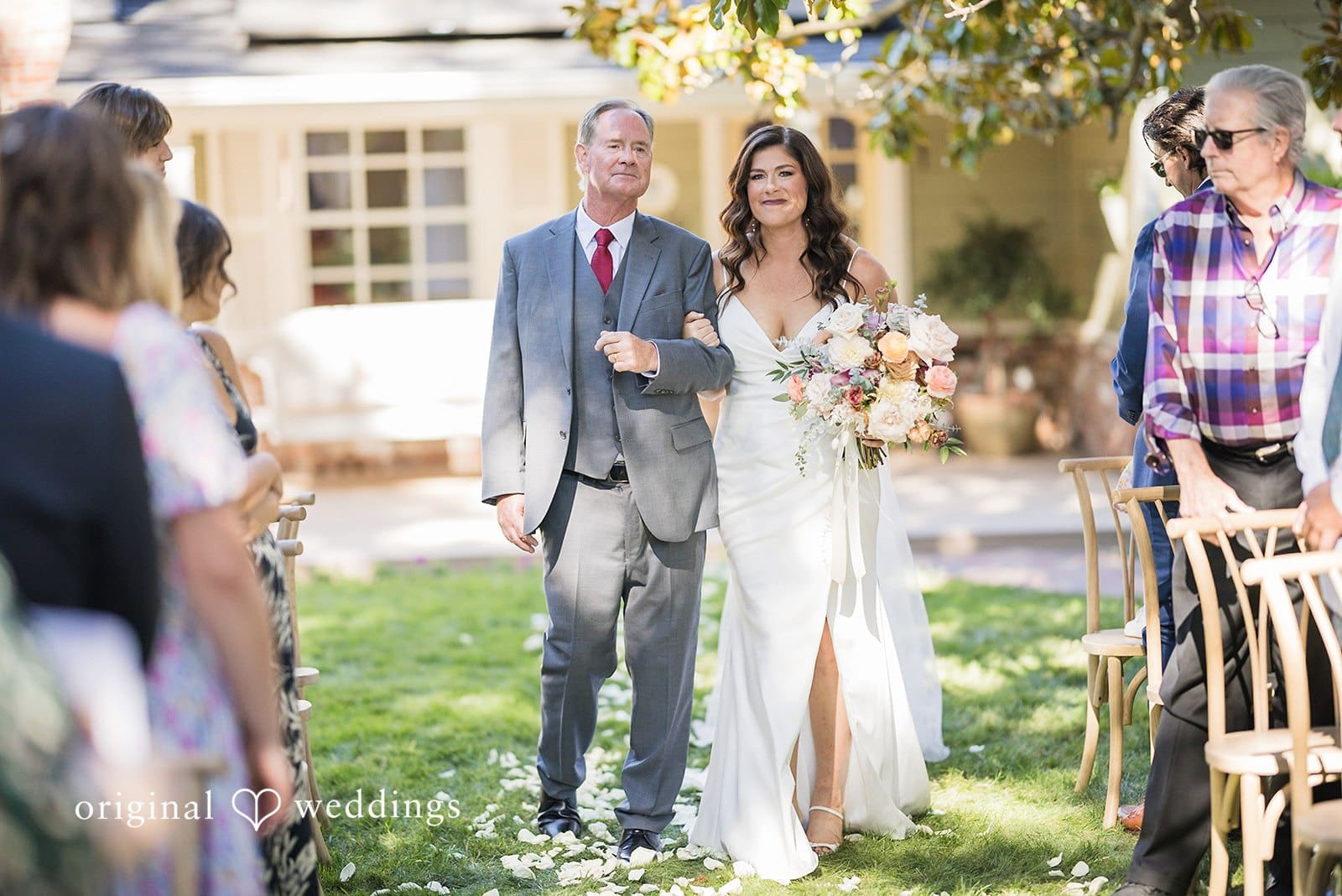California Backyard Wedding // Tato & Chad -