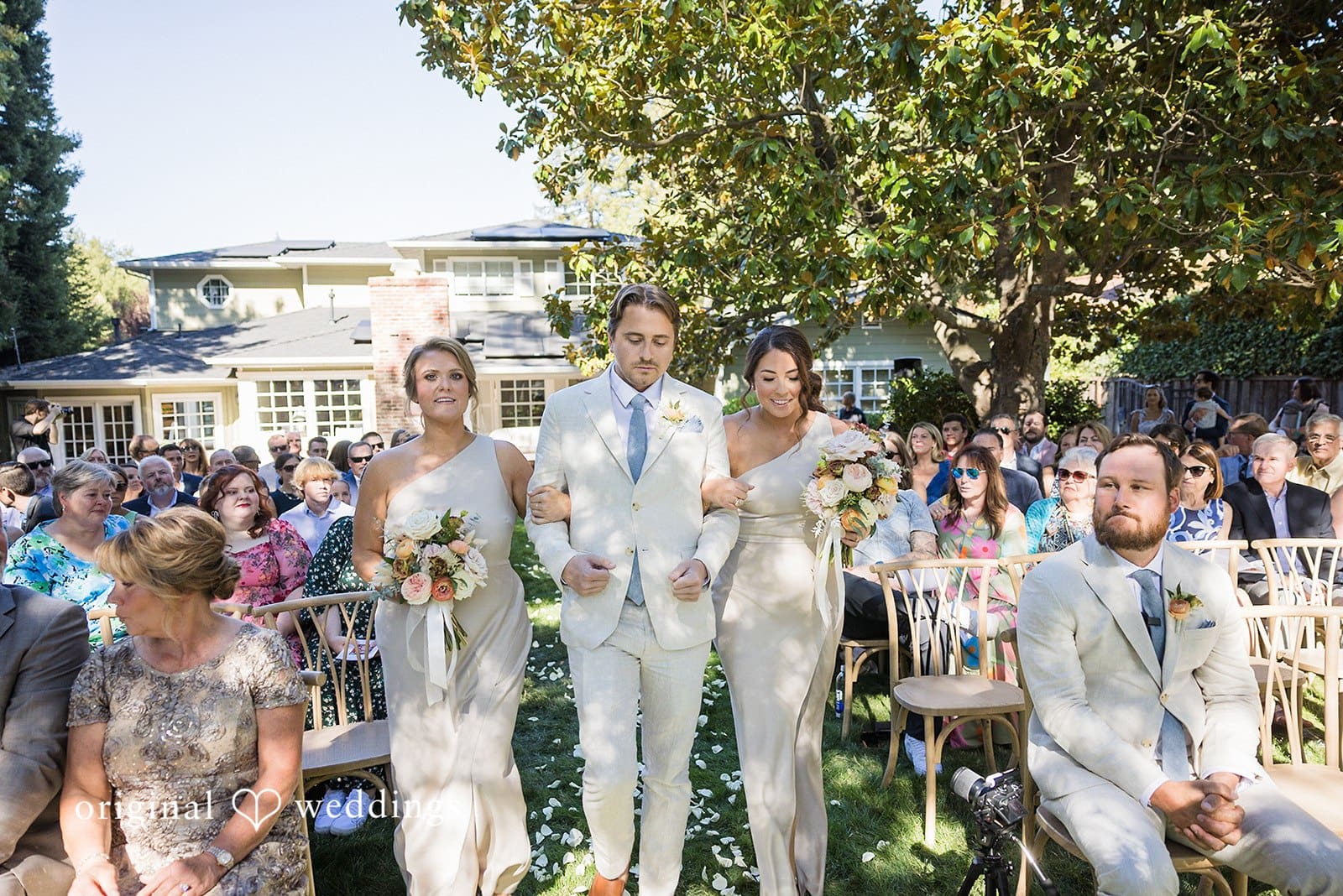 California Backyard Wedding // Tato & Chad -