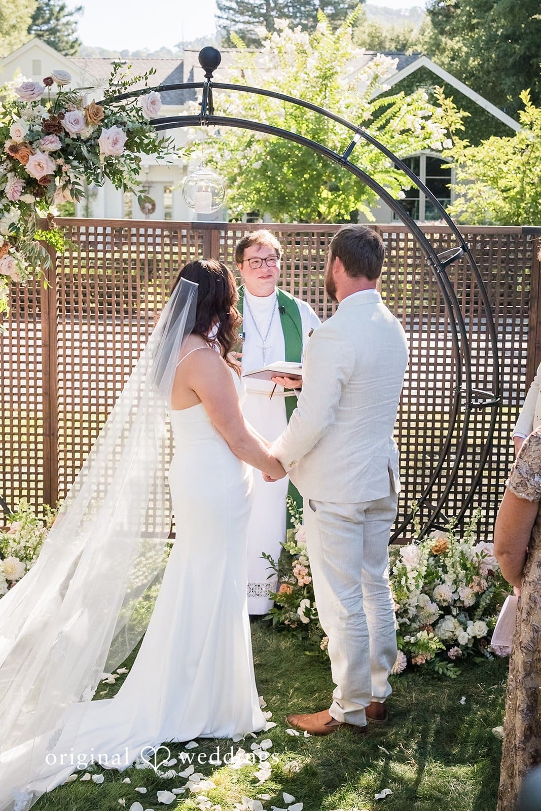 California Backyard Wedding // Tato & Chad -
