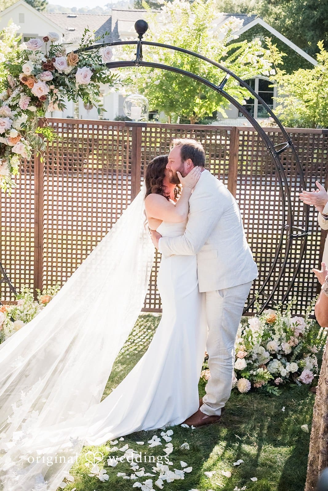 California Backyard Wedding // Tato & Chad -
