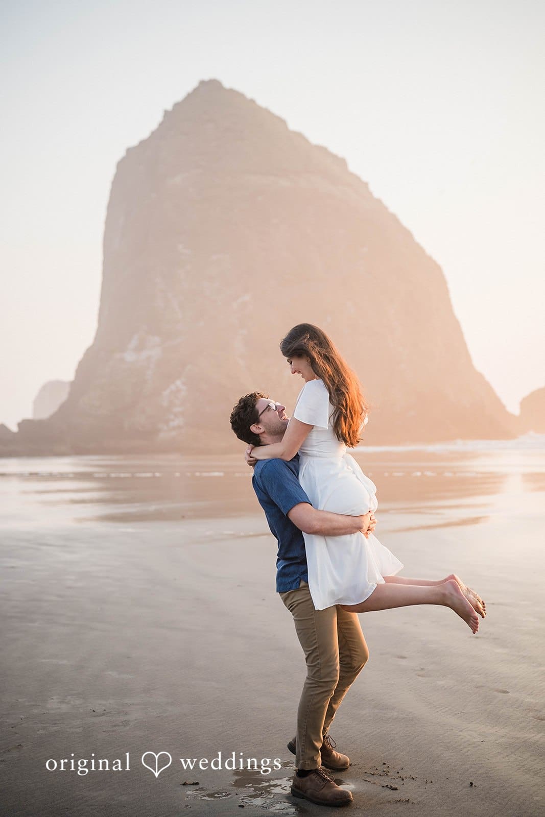 Cannon Beach Engagement // Zechariah & Tova -