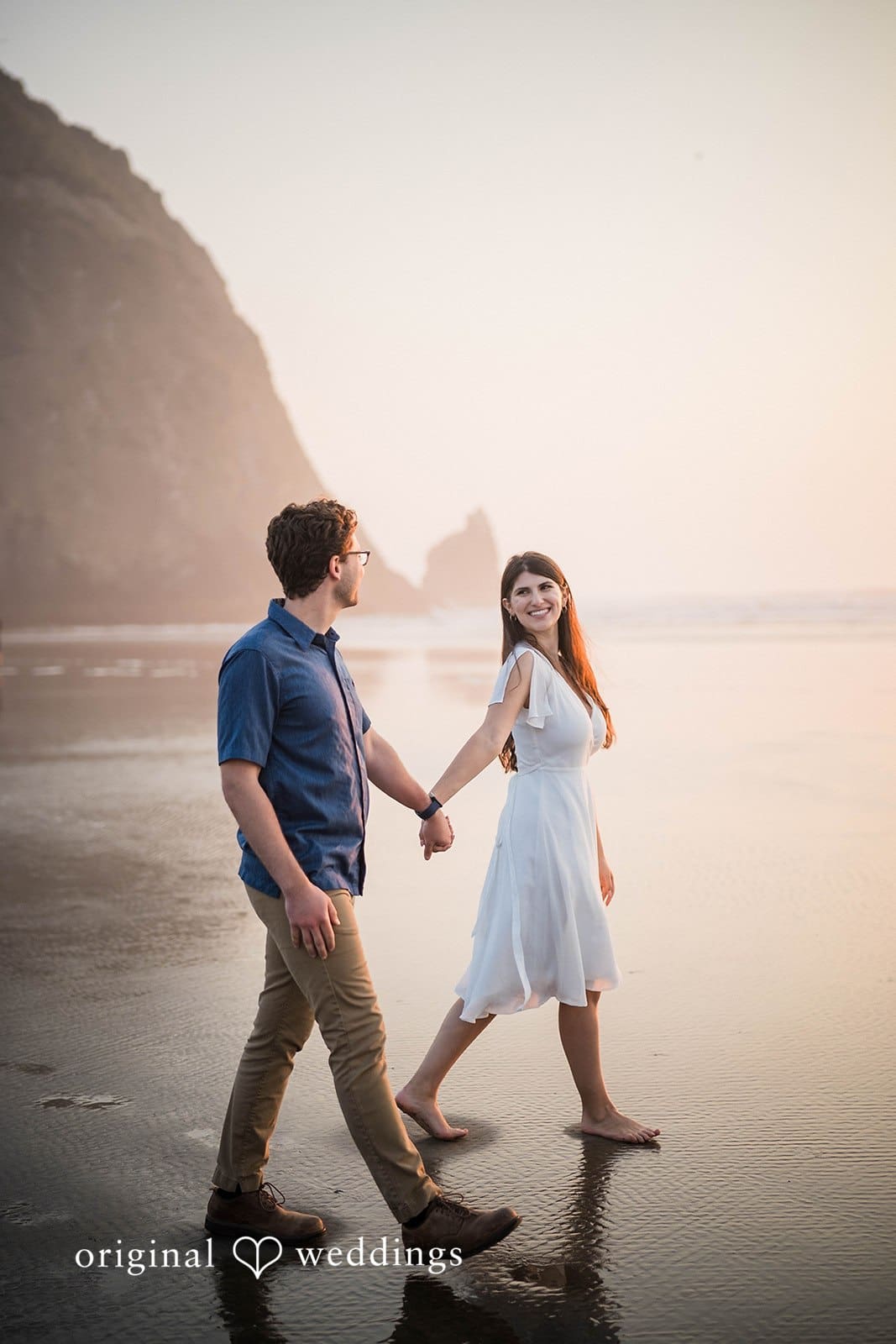 Cannon Beach Engagement // Zechariah & Tova -