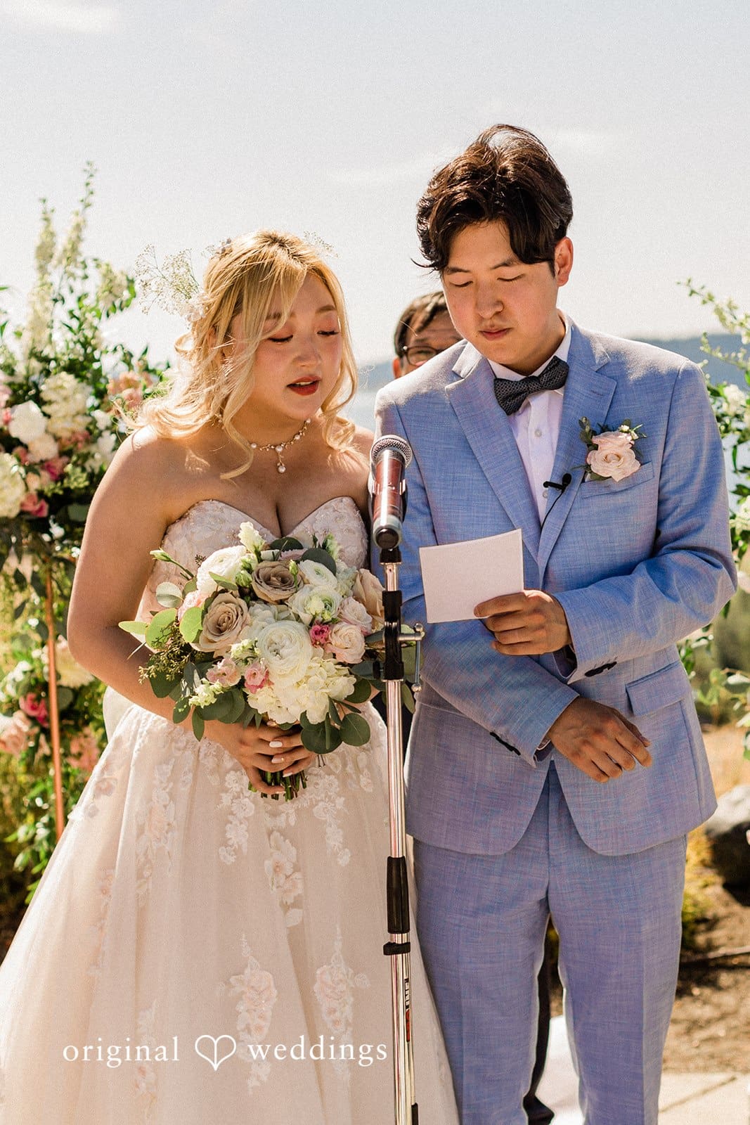 Chambers Bay Golf Course Wedding // Min & CJ -