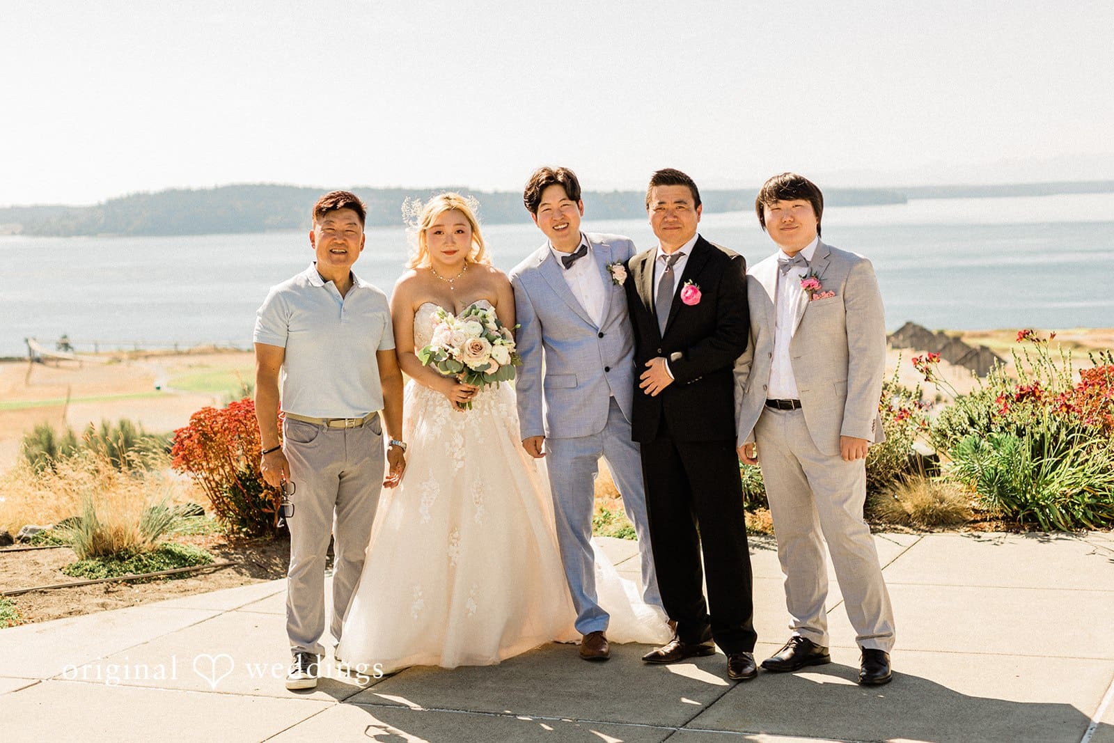 Chambers Bay Golf Course Wedding // Min & CJ -