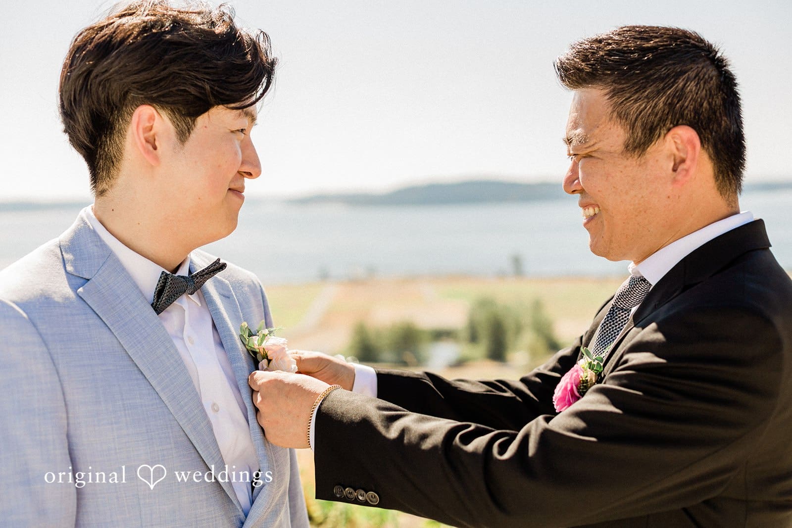 Chambers Bay Golf Course Wedding // Min & CJ -