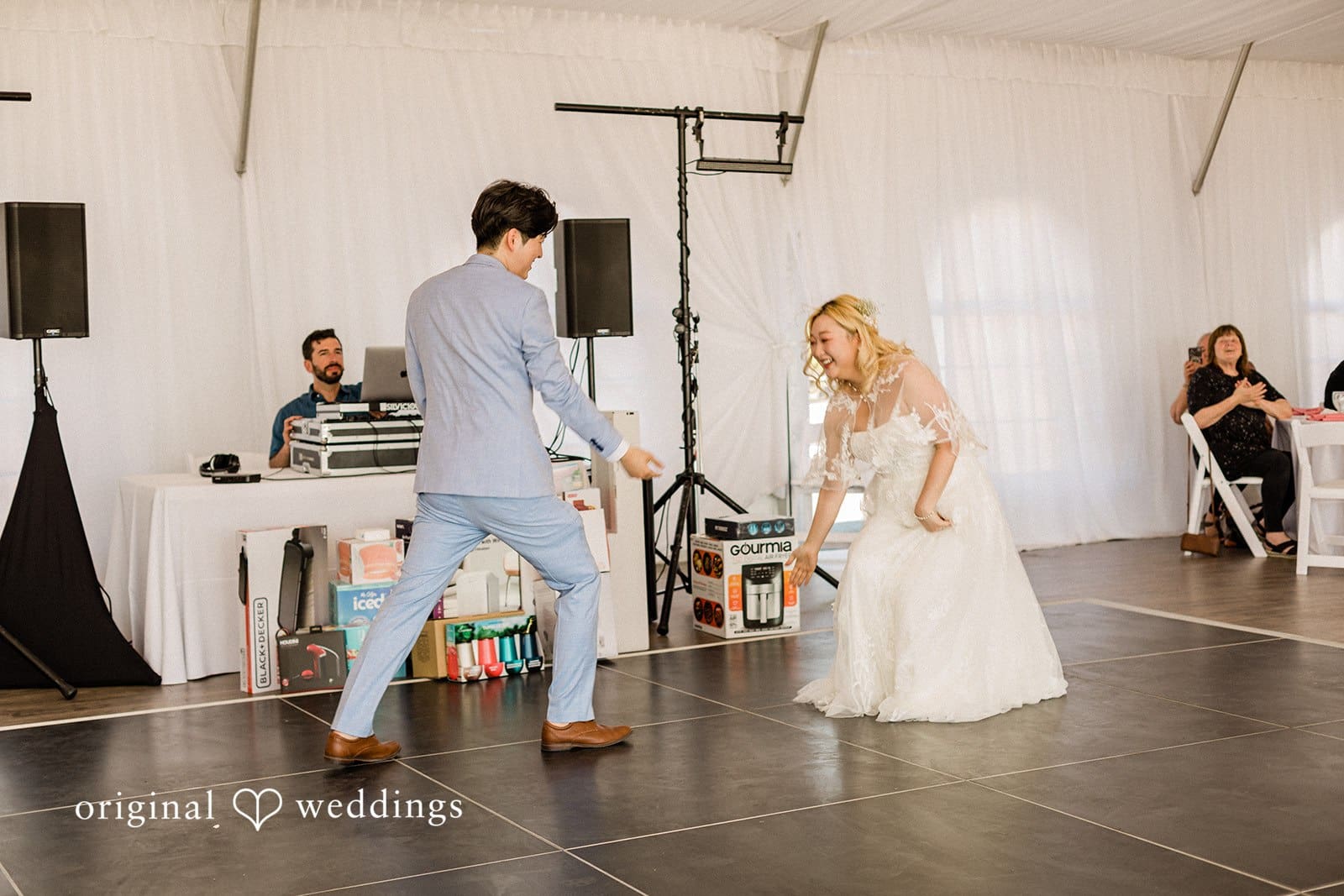 Chambers Bay Golf Course Wedding // Min & CJ -