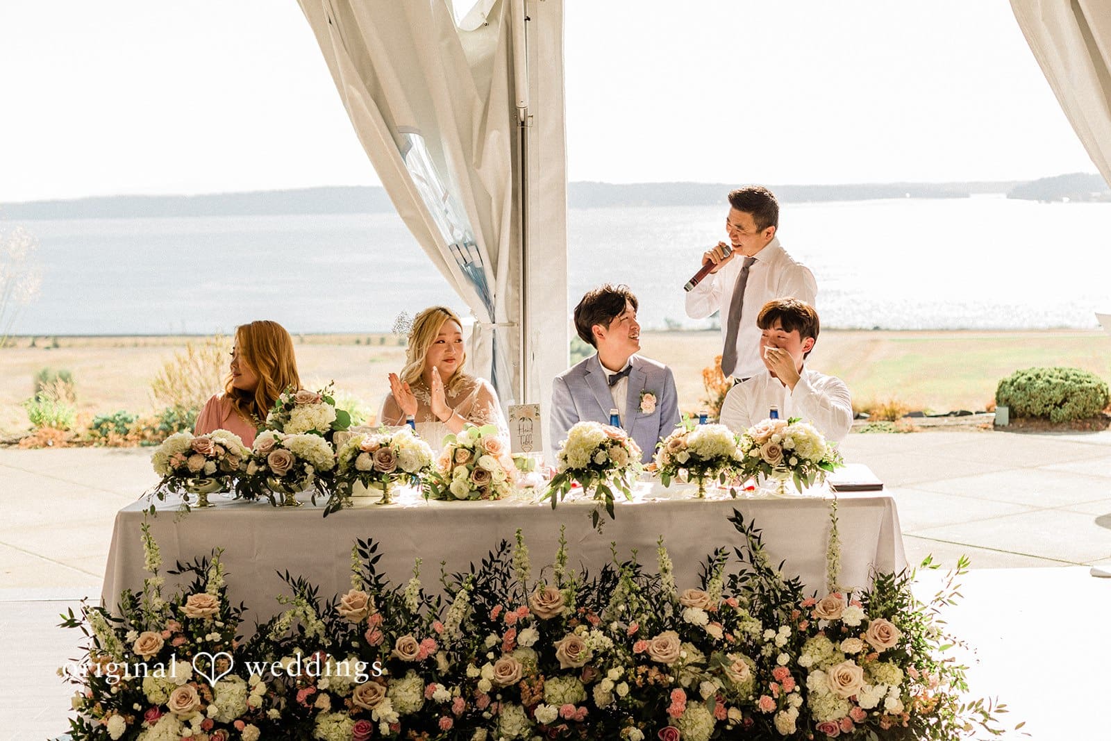 Chambers Bay Golf Course Wedding // Min & CJ -