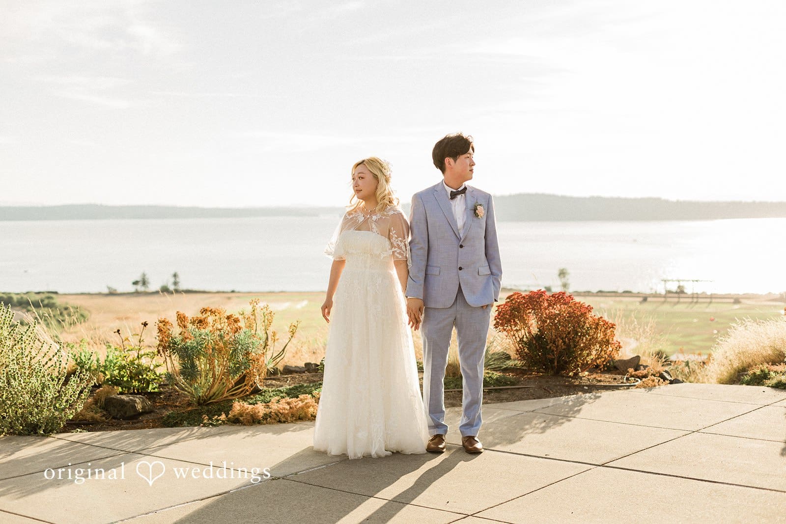 Chambers Bay Golf Course Wedding // Min & CJ -