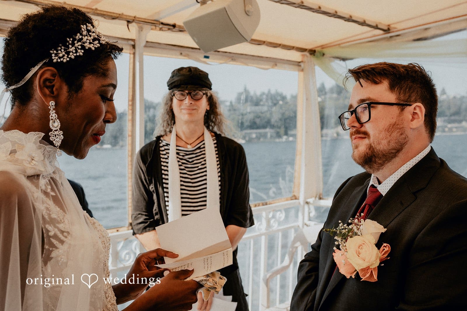Christine W Boat Wedding // Leah & Joss -