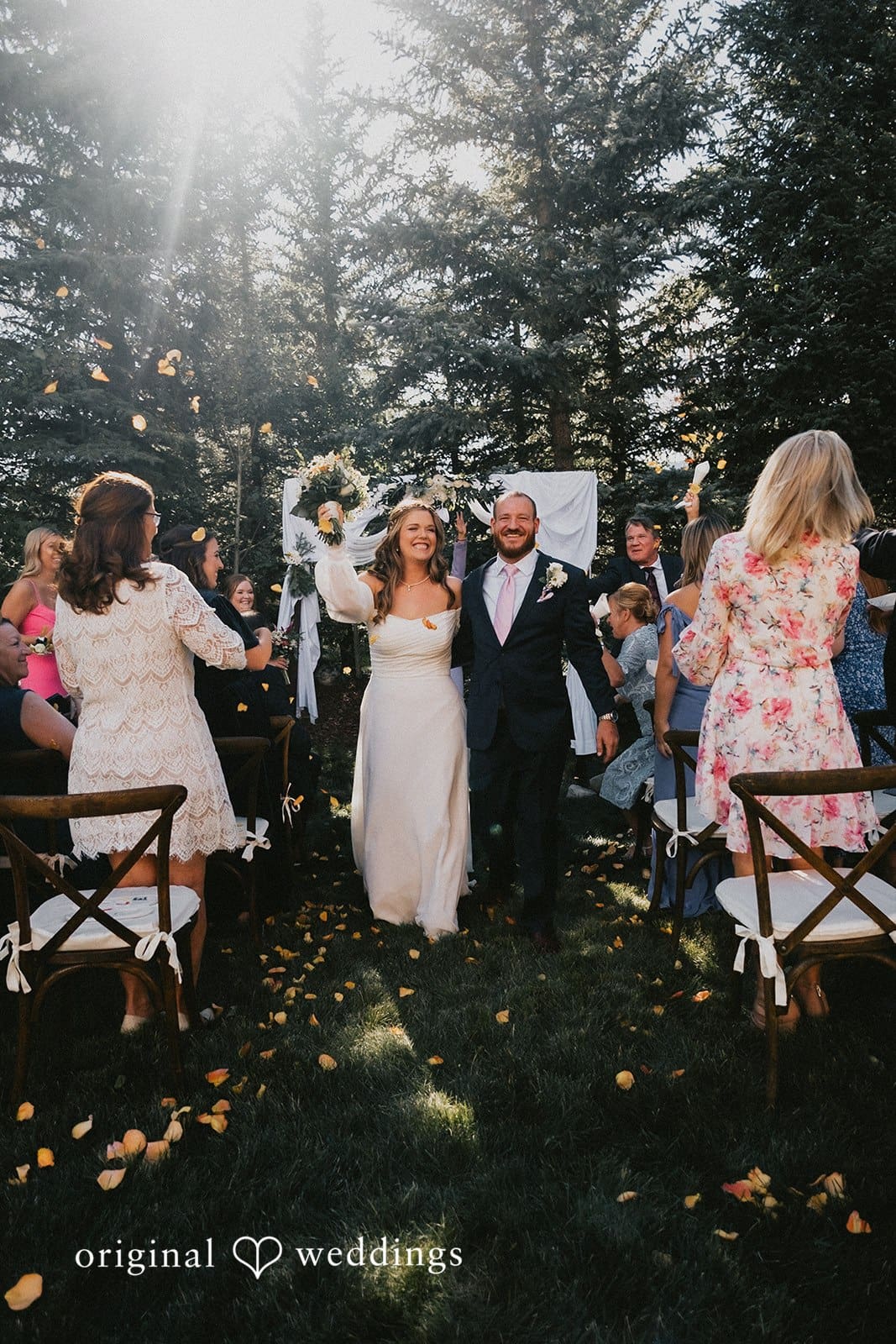 Colorado Backyard Wedding // Jessica & Lance -