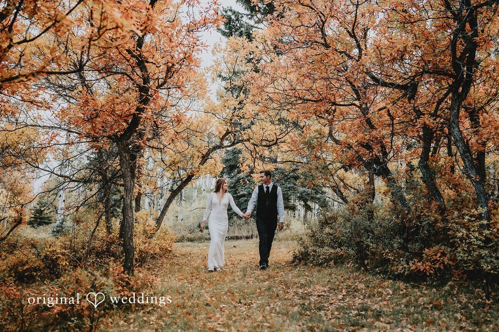 Denver fall wedding
