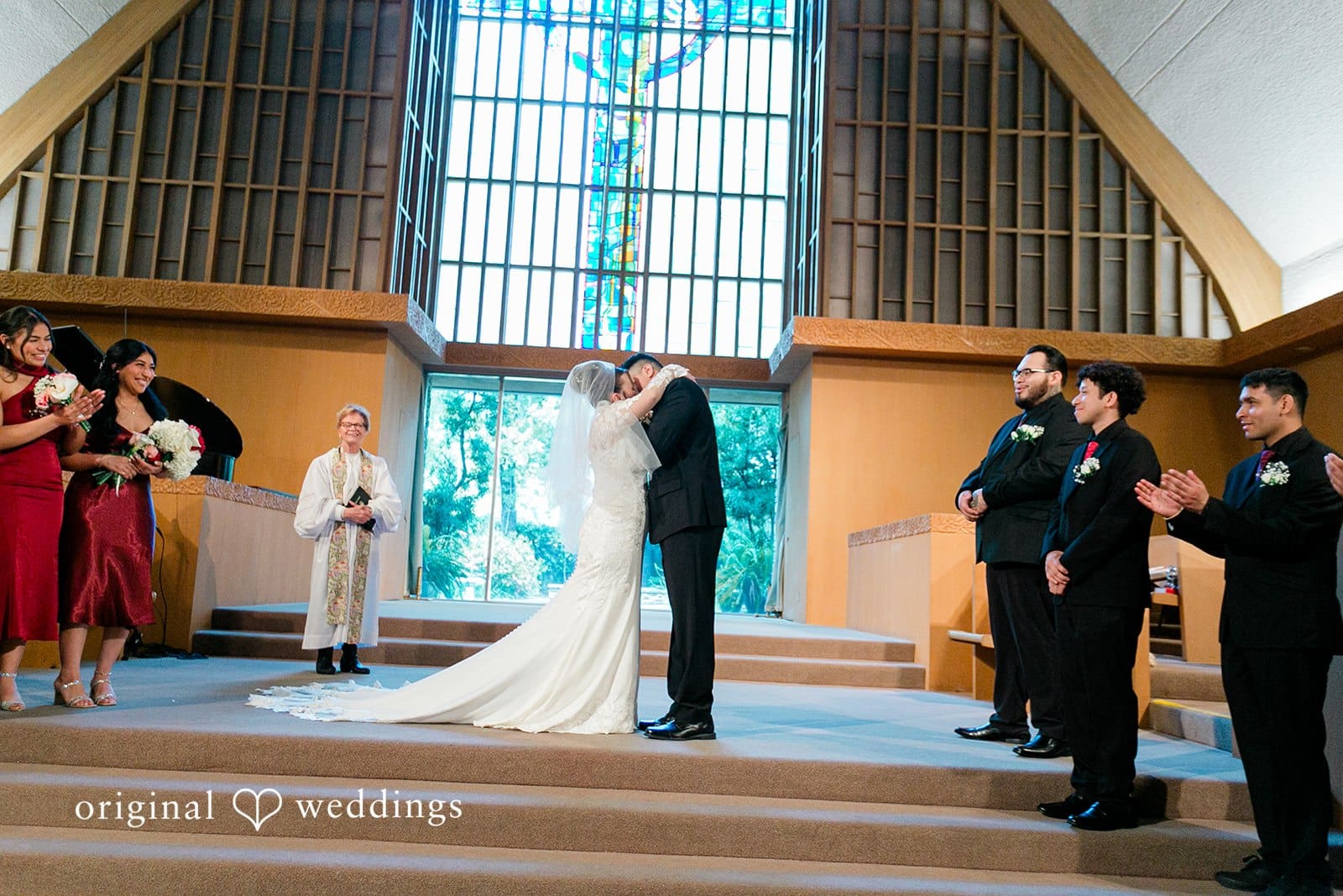 Congregational Church of the Chimes Wedding // Alena & Carlos -