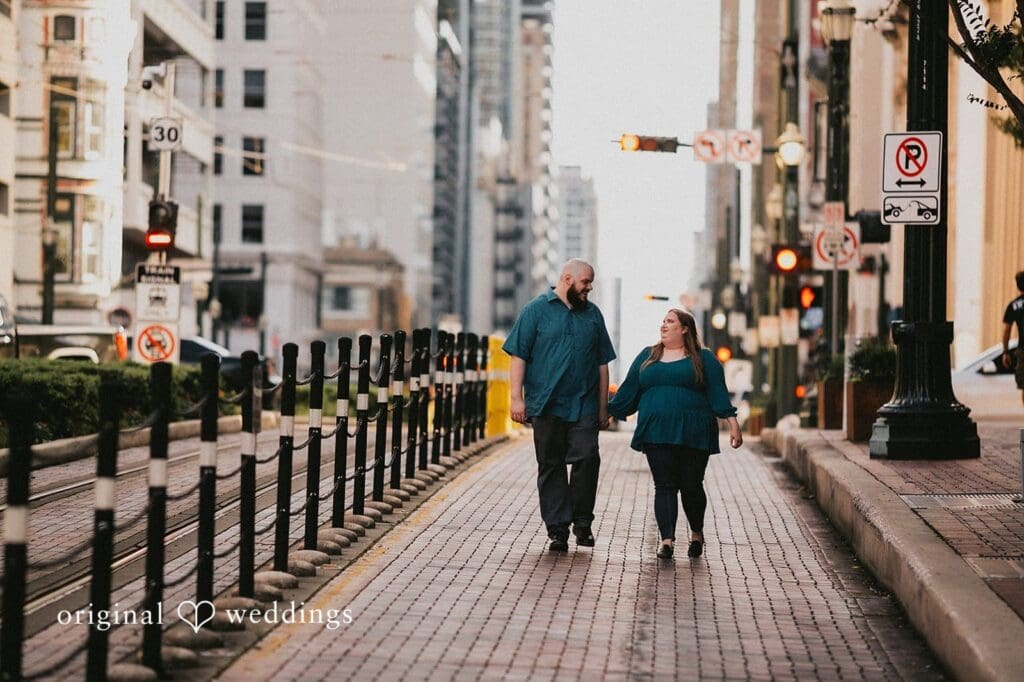 Downtown Houston Engagement // Johanna & Conor -
