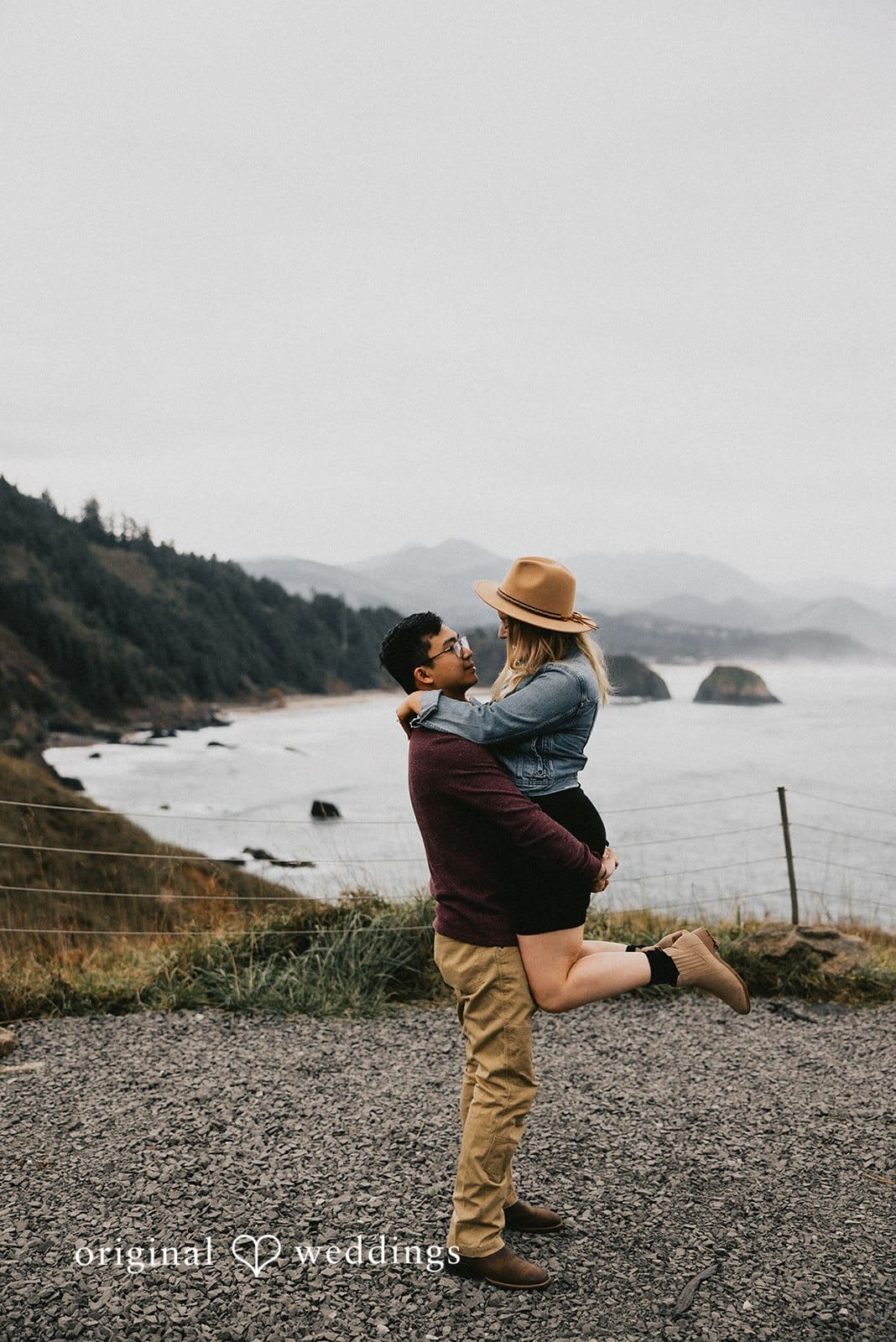 Ecola State Park Engagement // Sabrina & Branden -