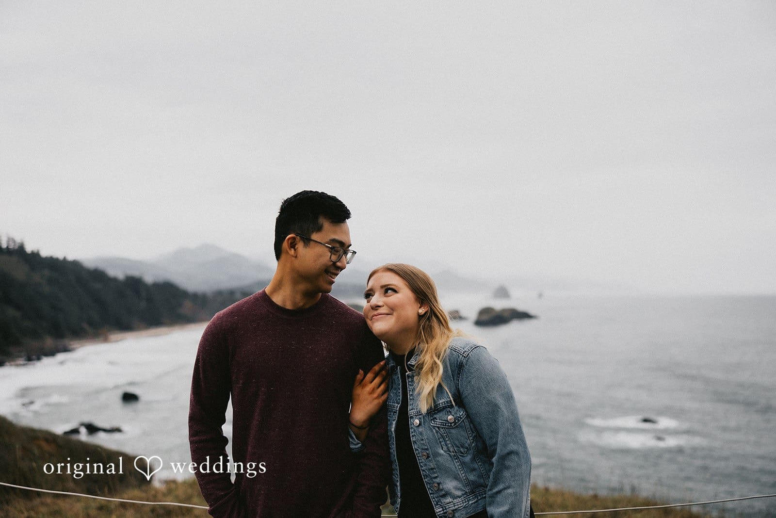 Ecola State Park Engagement // Sabrina & Branden -
