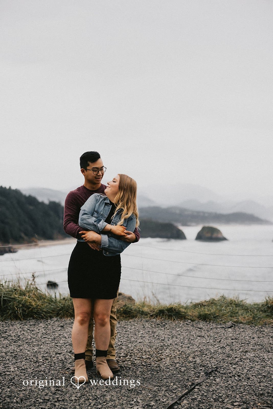 Ecola State Park Engagement // Sabrina & Branden -