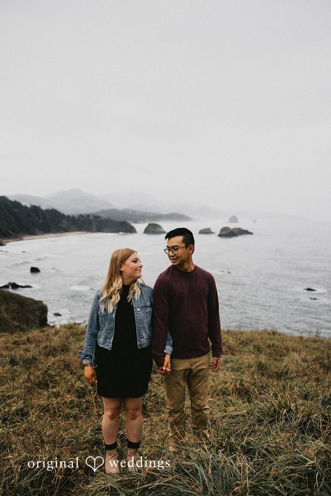 Ecola State Park Engagement // Sabrina & Branden -