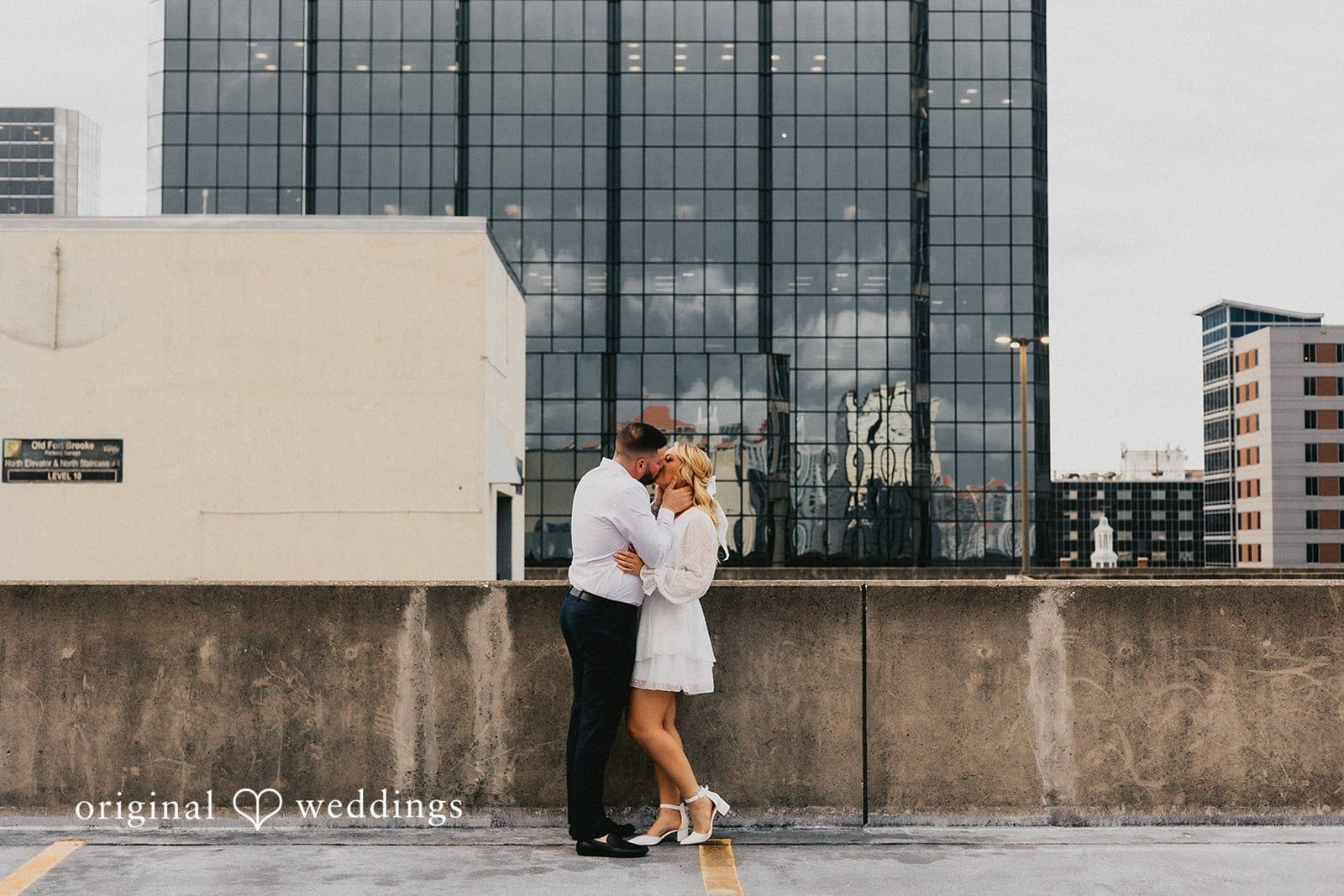 Fort Brooke Garage Engagement // Tabetha & Joseph -