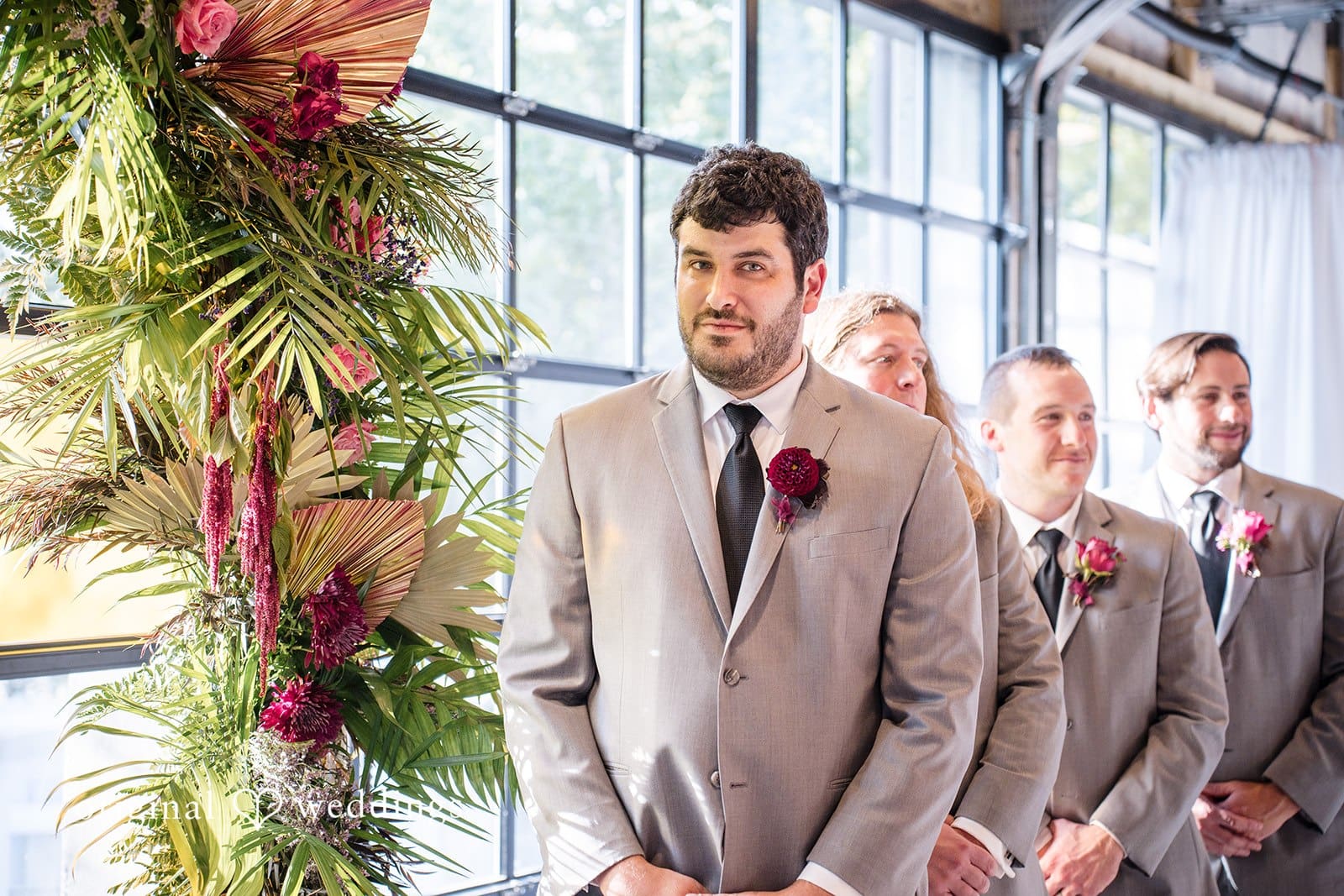 Garage B at the Speedway Wedding // Jeff & Marin -
