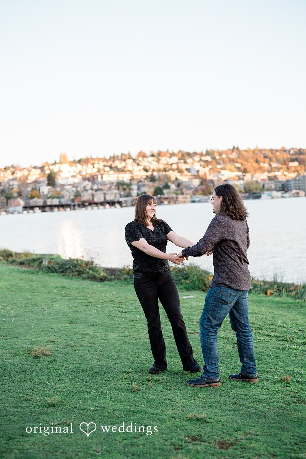 Gas Works Park Engagement // Brandon & Stephanie -