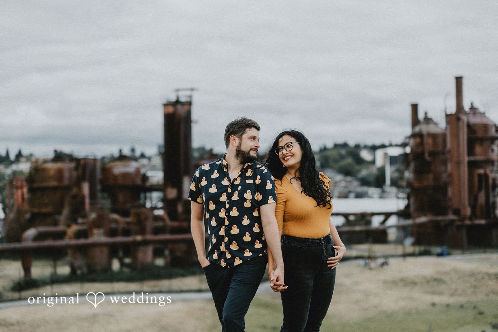 Gas Works Park Engagement // Isabela & Matthew -