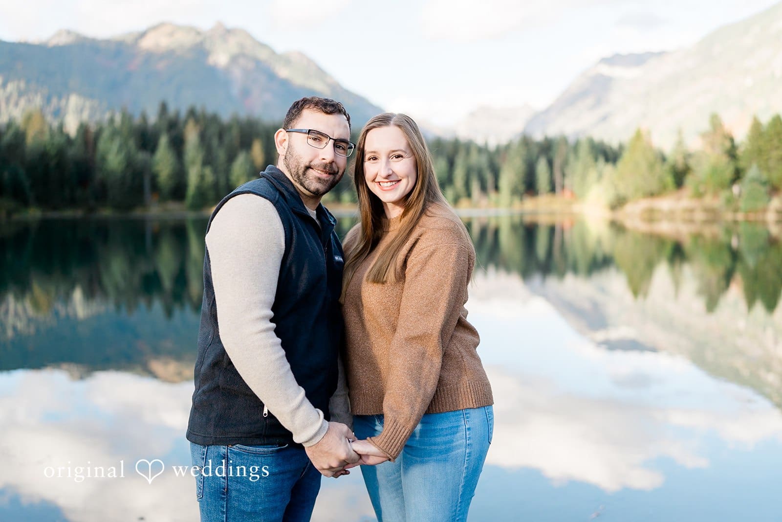 Gold Creek Pond Engagement // Carly & Scott -