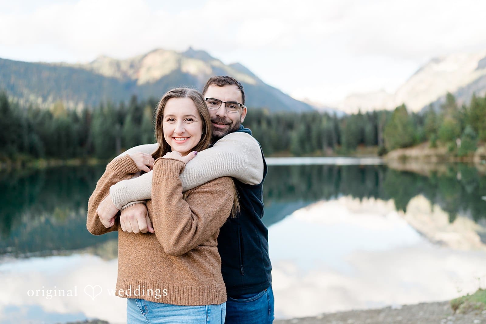 Gold Creek Pond Engagement // Carly & Scott -