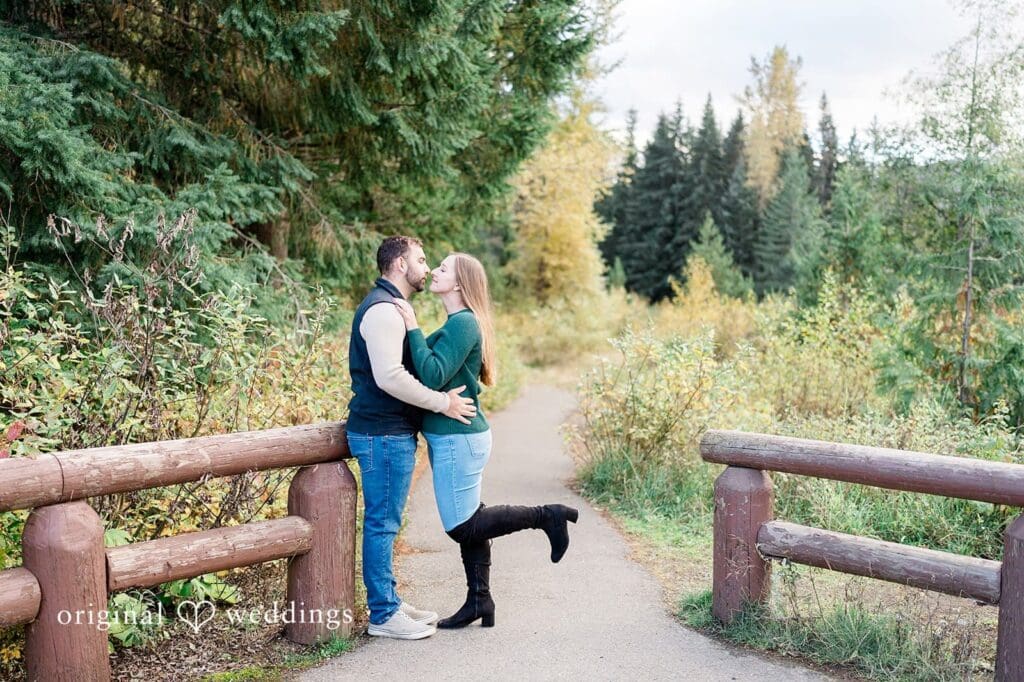 Gold Creek Pond Engagement // Carly & Scott -