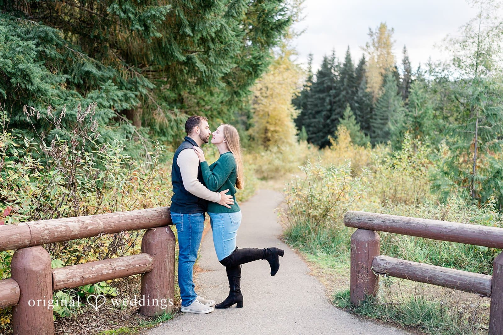 Gold Creek Pond Engagement // Carly & Scott -