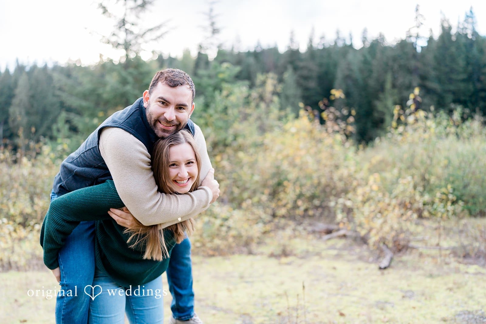 Gold Creek Pond Engagement // Carly & Scott -