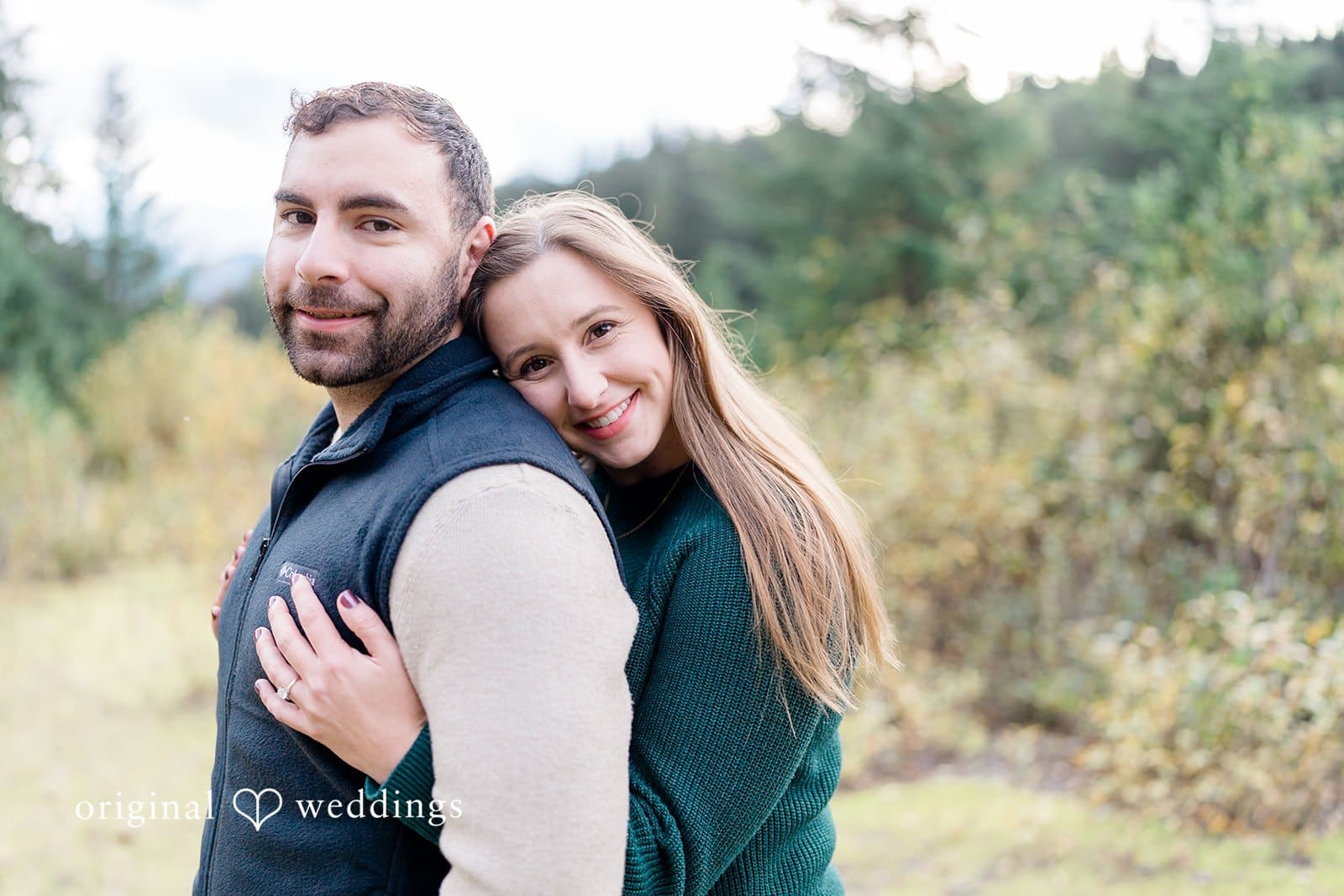 Gold Creek Pond Engagement // Carly & Scott -