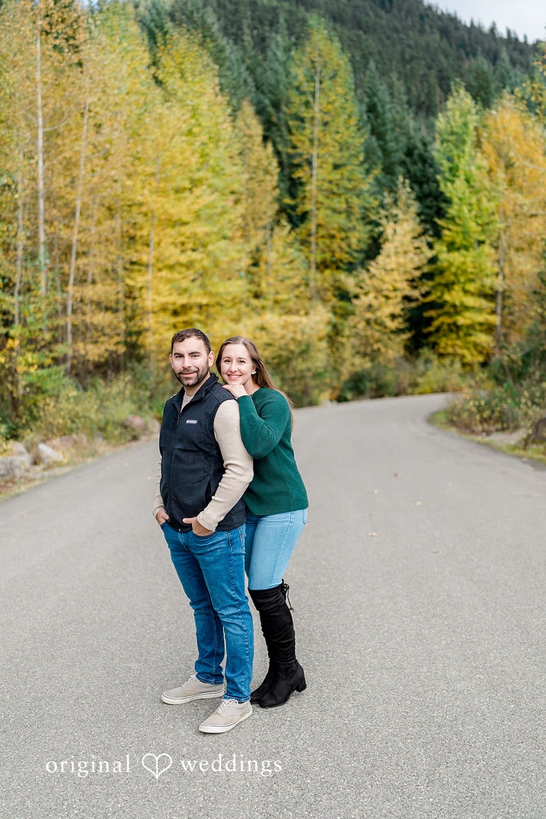Gold Creek Pond Engagement // Carly & Scott -