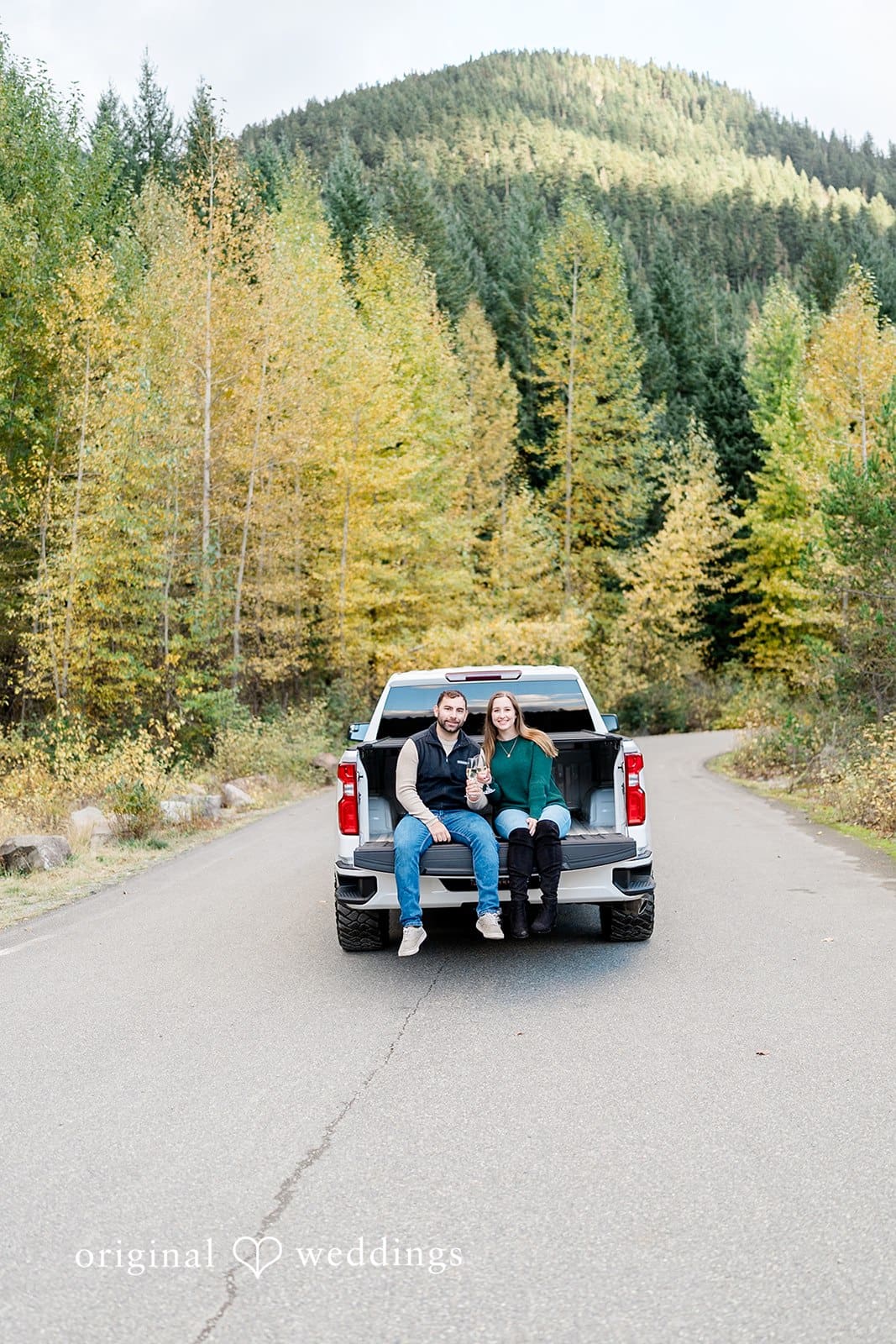 Gold Creek Pond Engagement // Carly & Scott -