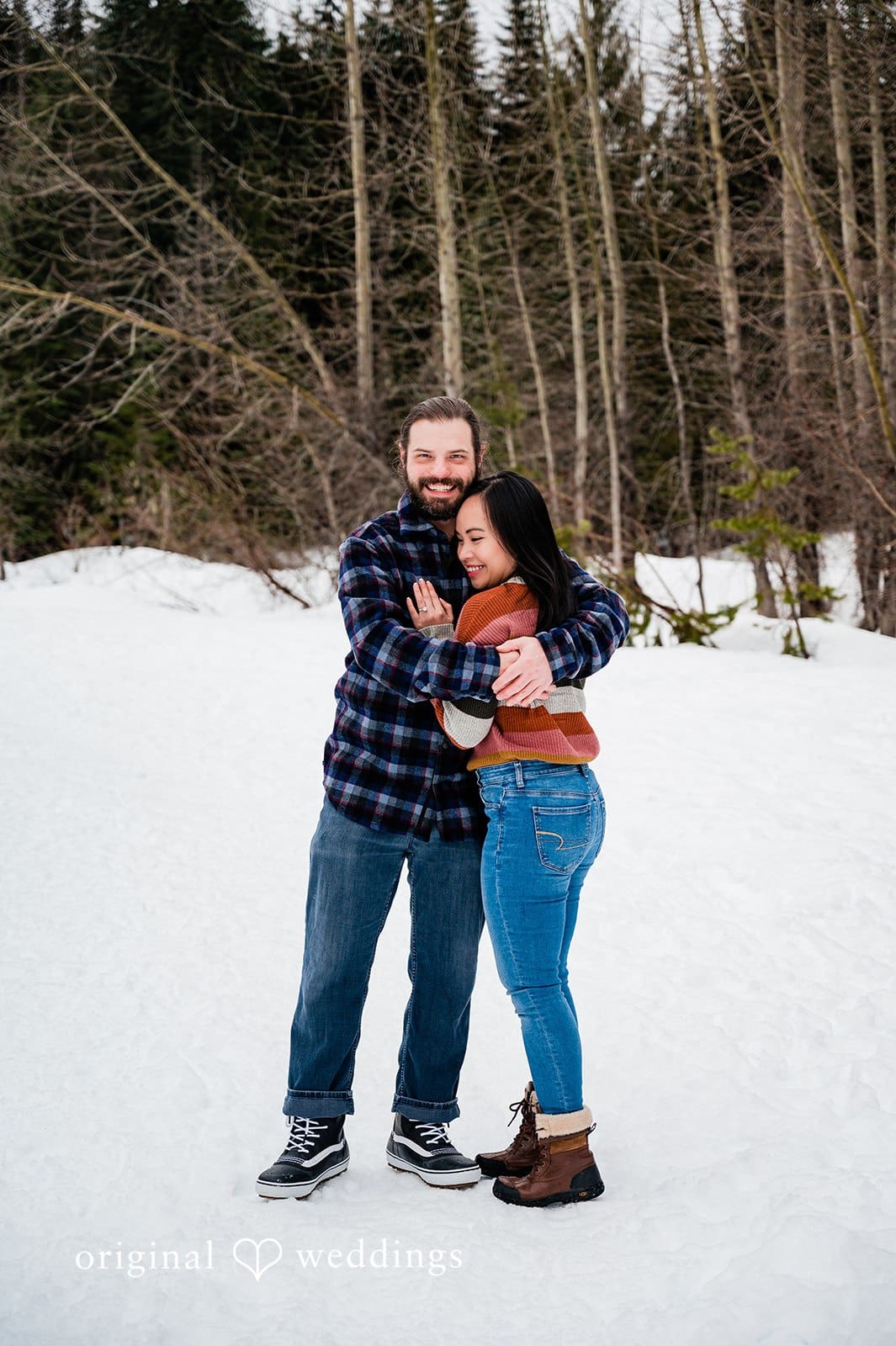 Gold Creek Pond Engagement // Uyen & Wayne -