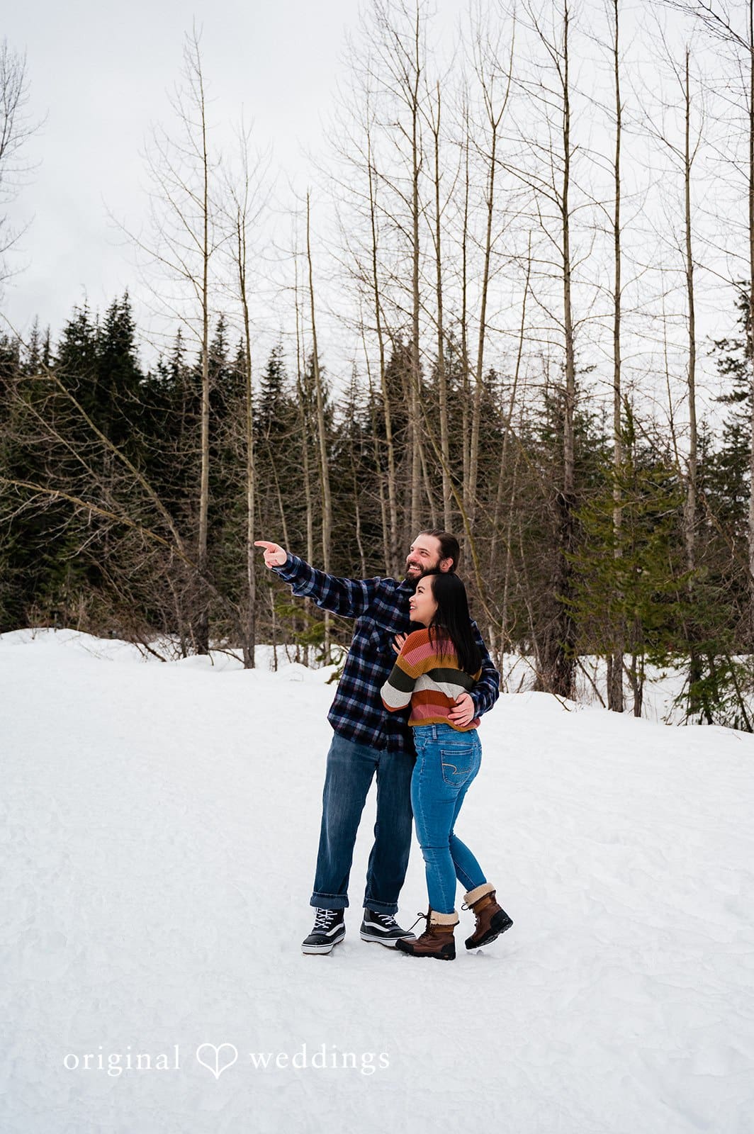 Gold Creek Pond Engagement // Uyen & Wayne -