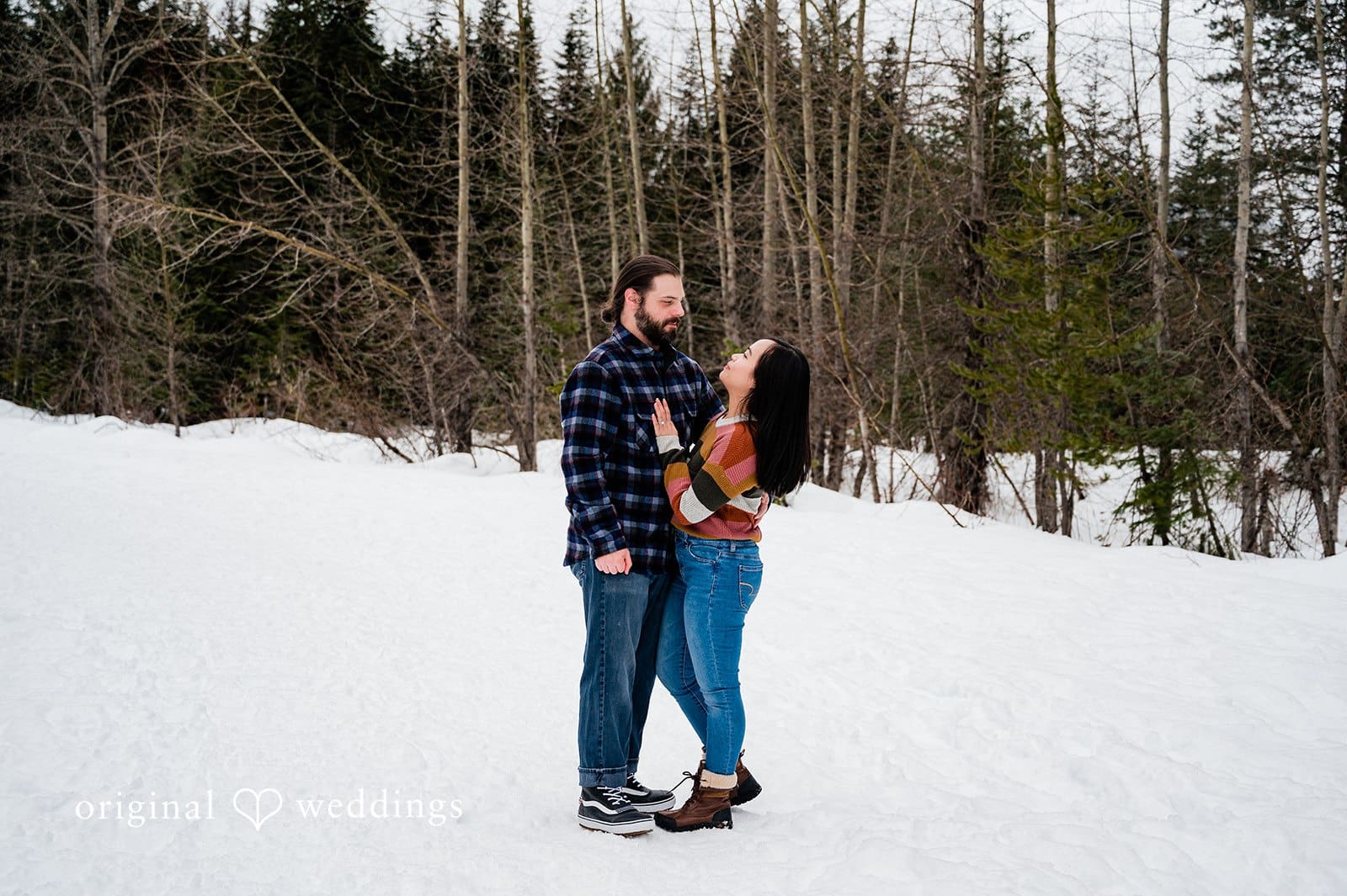 Gold Creek Pond Engagement // Uyen & Wayne -