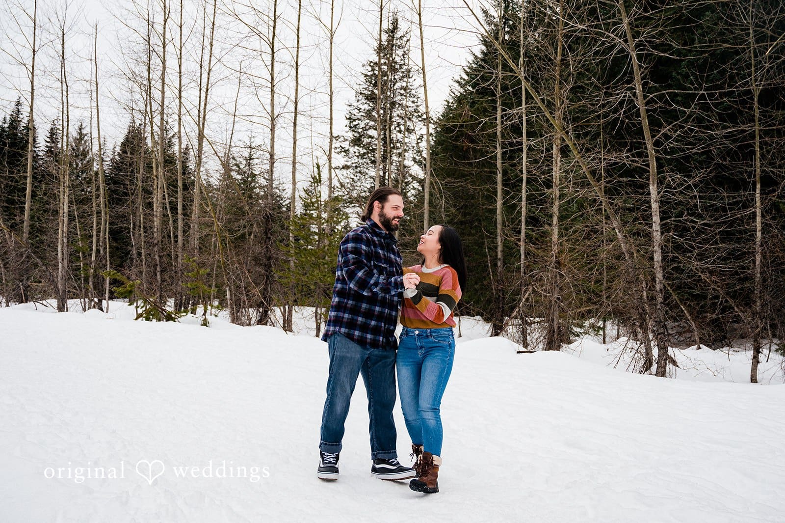 Gold Creek Pond Engagement // Uyen & Wayne -