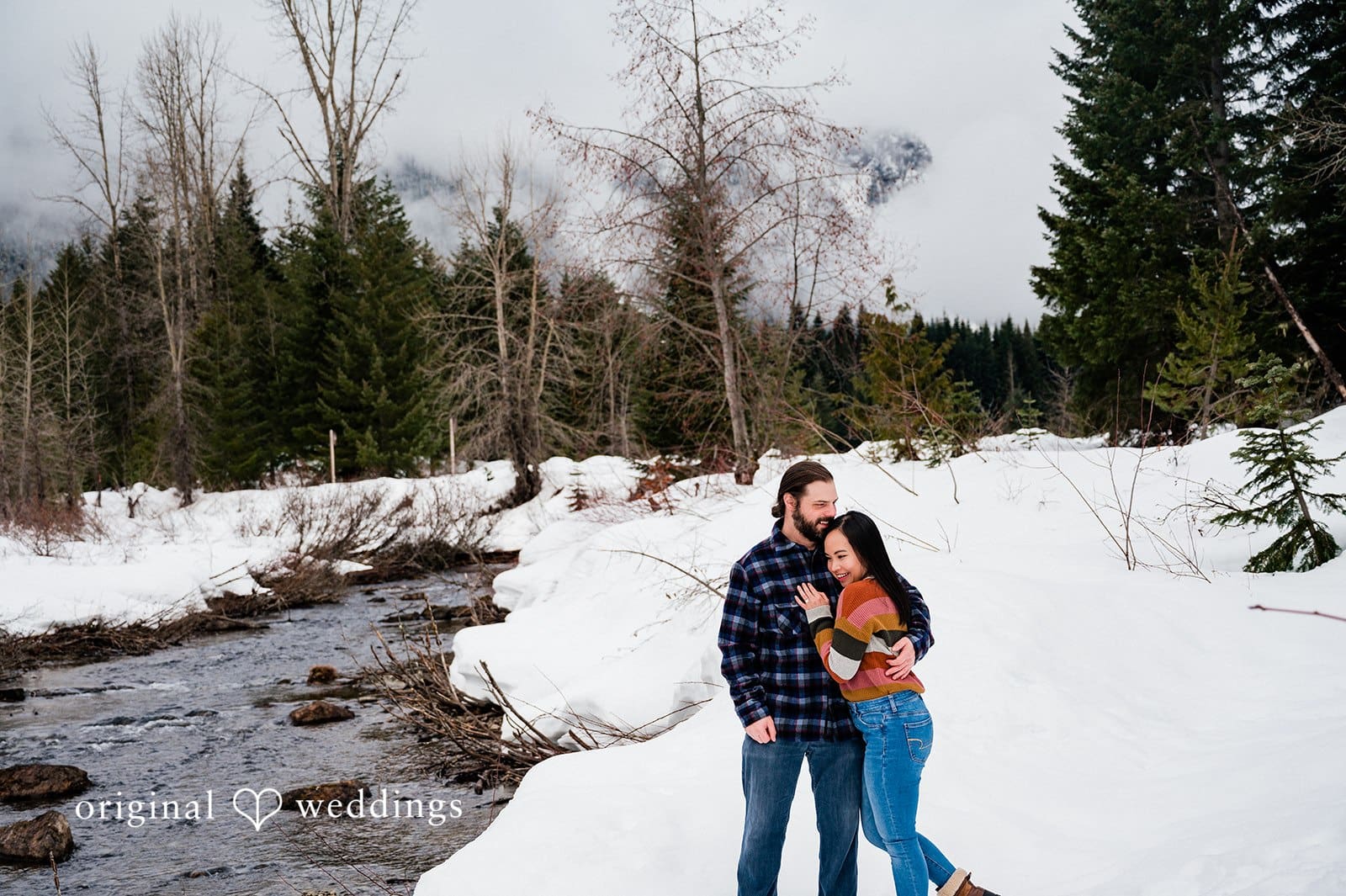 Gold Creek Pond Engagement // Uyen & Wayne -