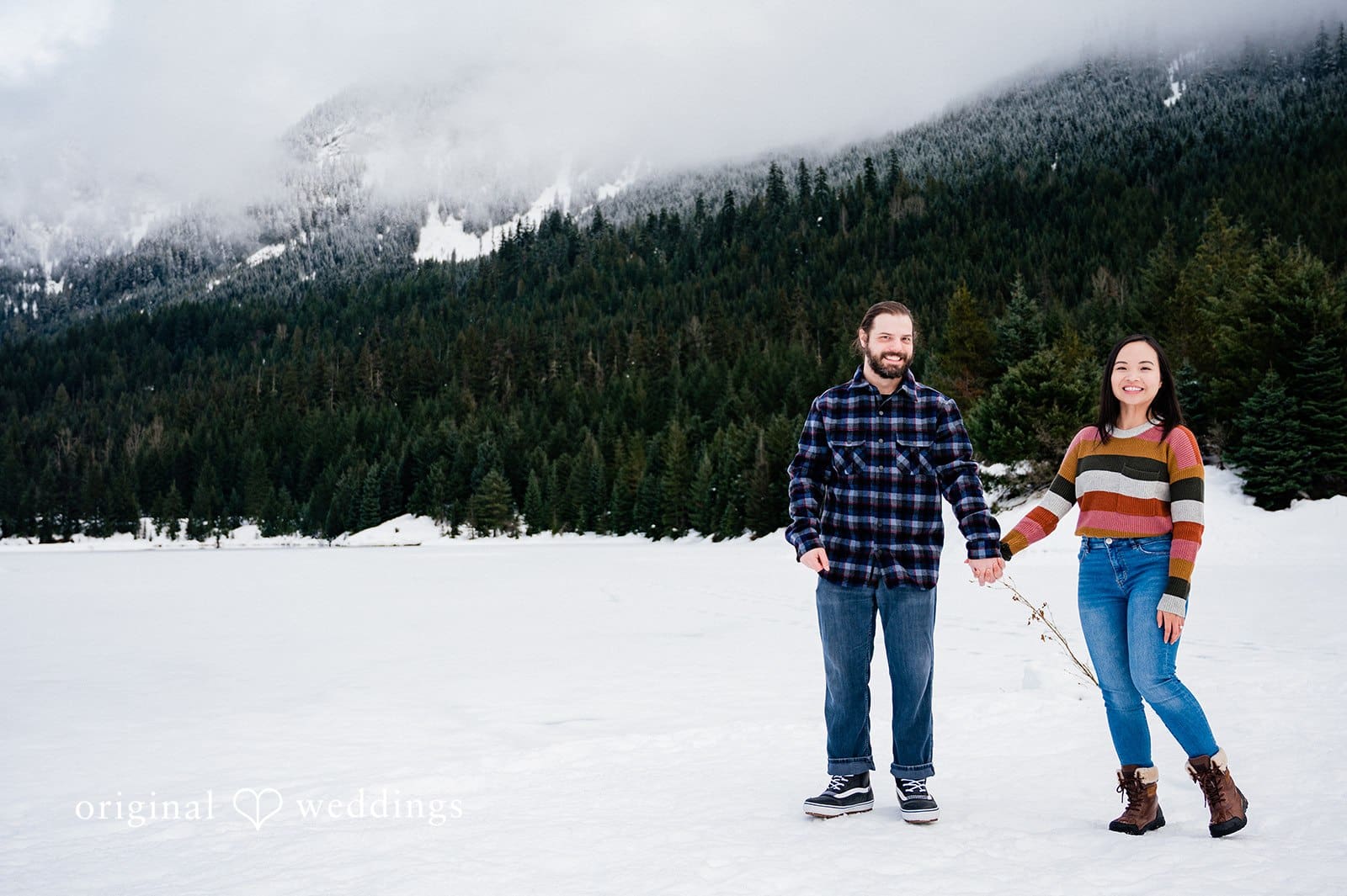 Gold Creek Pond Engagement // Uyen & Wayne -