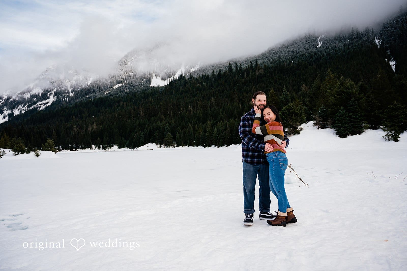 Gold Creek Pond Engagement // Uyen & Wayne -